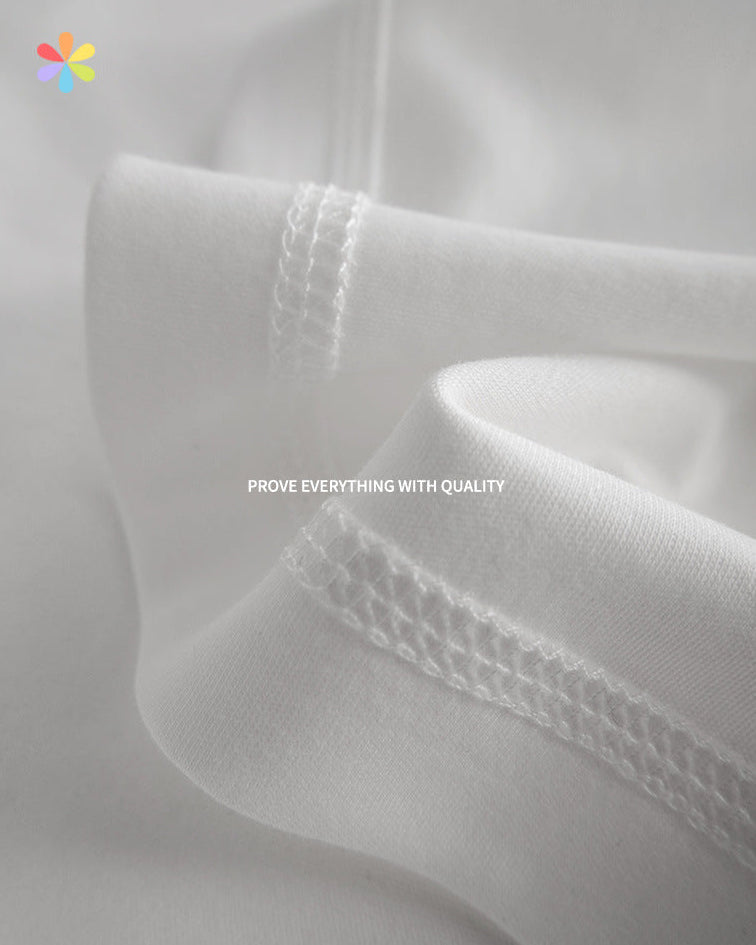 LuxeCool 50s Pima Cotton Ice Silk T-Shirt: Premium Soft, Breathable, Stylish Comfort