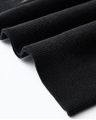 Zen Stitch Mo Maike Men's Embroidered Crewneck Sweater - Autumn Comfort Knit