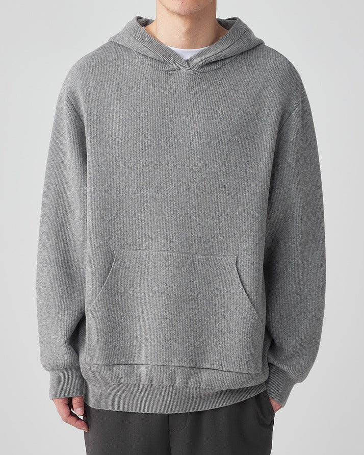 Momeike Far-Infrared Thermal Hooded Sweater - Ultimate Warmth & Style