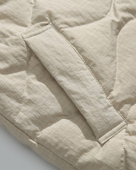 Arden Unisex Quilted Down Vest: Lightweight Warmth, Vintage Alpine Style, Relaxed Fit