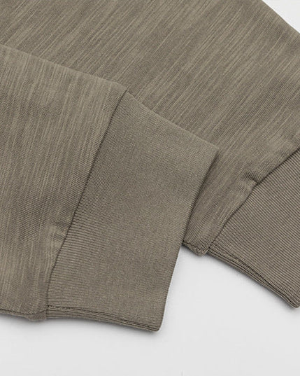 Tour&Tate Men's Premium Slub Cotton Long Sleeve Shirt for Casual Comfort