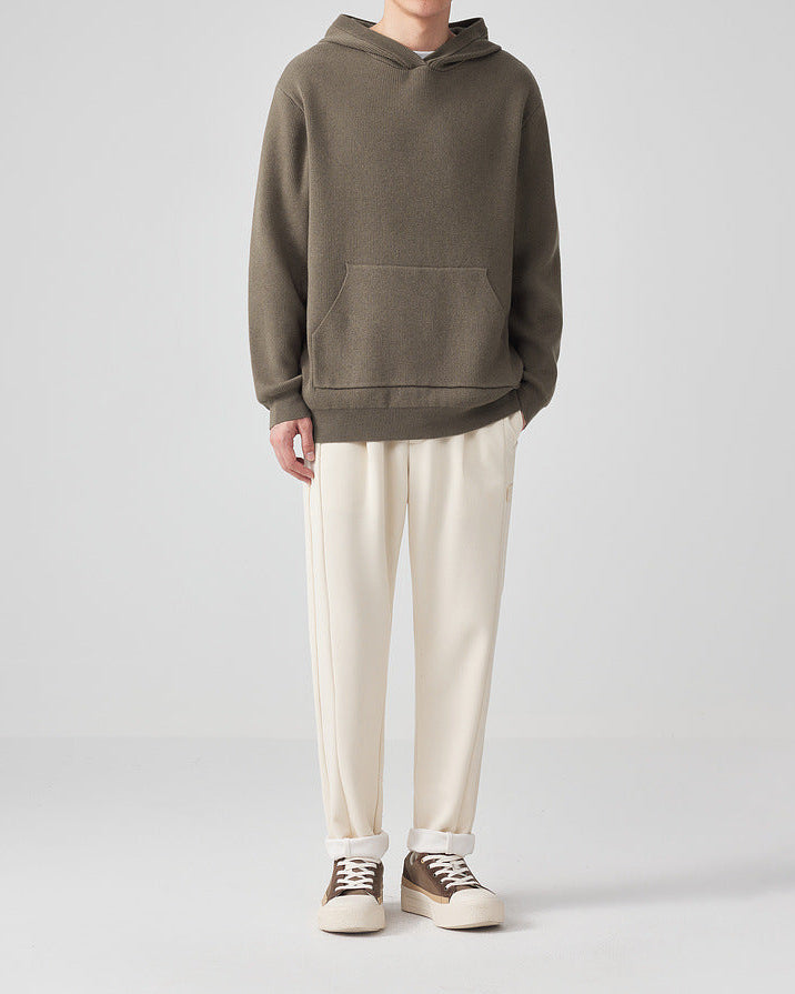 Momeike Far-Infrared Thermal Hooded Sweater - Ultimate Warmth & Style