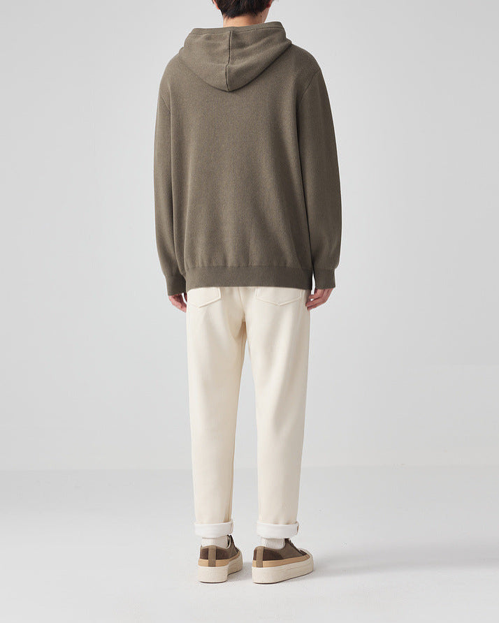 Momeike Far-Infrared Thermal Hooded Sweater - Ultimate Warmth & Style