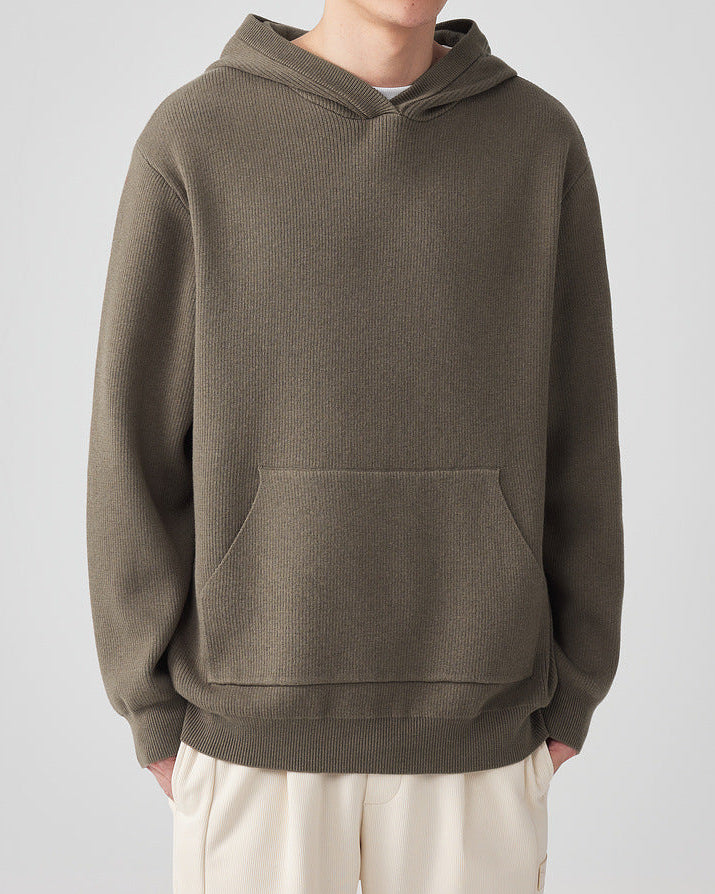 Momeike Far-Infrared Thermal Hooded Sweater - Ultimate Warmth & Style